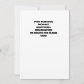 Invitation Femme jouissant de Ocean Breeze (Dos)