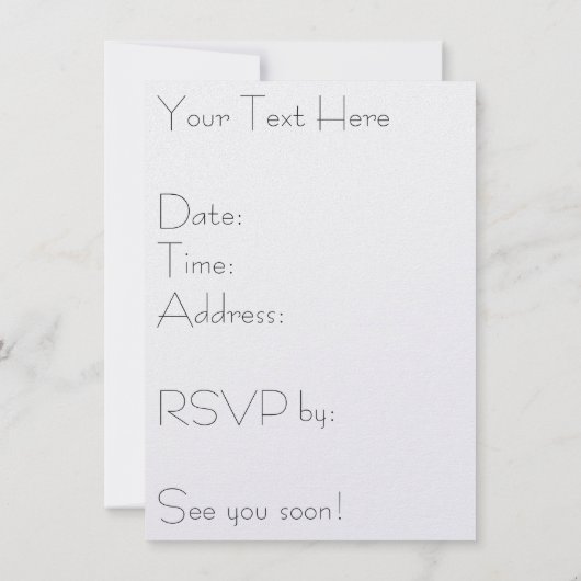 Invitation Femme Lecture Springtime Monet (Dos)