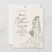 Invitation Femmes vintage en robe d'anniversaire (Devant)