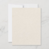 Invitation Femmes vintage en robe d'anniversaire (Dos)