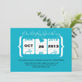 Invitation Fente machine à sous Bachelorette Party à Vegas (Debout devant)