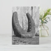 invitation fer à cheval (Debout devant)