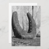 invitation fer à cheval (Devant / Derrière)