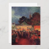 Invitation Ferdinand du Puigaudeau - Carnaval à La Nuit à Le  (Devant / Derrière)