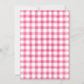 Invitation Ferme Anniversaire Rose Vieux MacDonald Barnyard P (Dos)