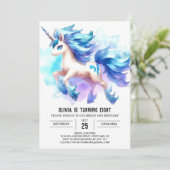 Invitation Ferme Cheval Editable Anniversaire (Debout devant)