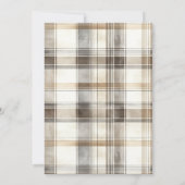 Invitation Ferme d'animaux de la grange à l'aquarelle numériq (Dos)