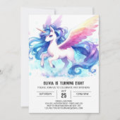 Invitation Ferme de Cheval numérique Anniversaire (Devant)