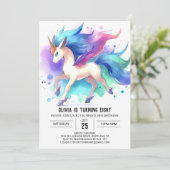 Invitation Ferme Enfants Cheval Anniversaire (Debout devant)