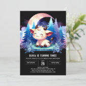 Invitation Ferme Enfants Vache Anniversaire (Debout devant)