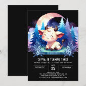 Invitation Ferme Enfants Vache Anniversaire (Devant / Derrière)