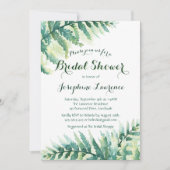 Invitation Ferme Fête des mariées verte (Devant)