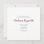 Invitation Ferme pittoresque d'embarquement pour chevaux avec (Dos)