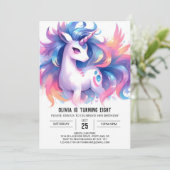 Invitation Ferme Printable Cheval Anniversaire (Debout devant)