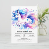 Invitation Ferme Printable Cheval Anniversaire (Debout devant)