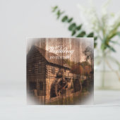 Invitation ferme rustique ancienne grange campagne moulin mar (Debout devant)