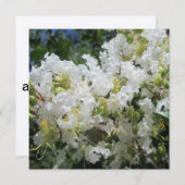 Invitation Fermeture de l'arbre de myrtes de colza (Devant / Derrière)