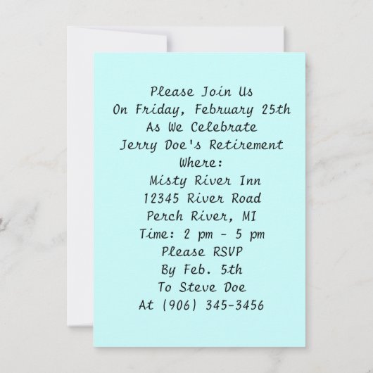 Invitation Fermiers Exploitation agricole Réception des deman (Dos)