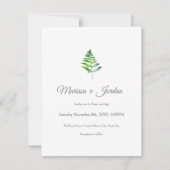 Invitation Fern Feuille (Devant)