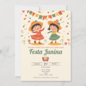 Invitation Festa Junina (Devant)