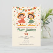 Invitation Festa Junina (Debout devant)