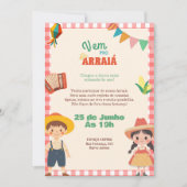 Invitation Festa Junina (Devant)