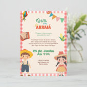Invitation Festa Junina (Debout devant)