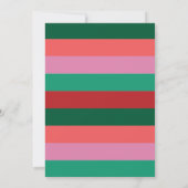 Invitation Festif AF Funny Pet Photo Holiday Card (Dos)