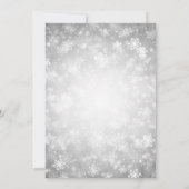 Invitation Festif Arbre de Noël Société Holiday (Dos)