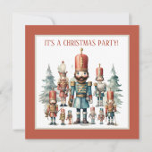 Invitation Festif fête des noisettes d'aquarelle (Devant)