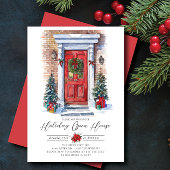 Invitation Festif Porte d'entrée Ouverte