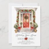 Invitation Festif Porte d'entrée Ouverte (Devant)