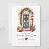 Invitation Festif Porte d'entrée Ouverte (Devant)