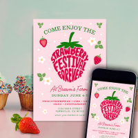 Festival de la Fraise Forever Mignon Personnalisab