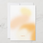 Invitation Festival de musique (Dos)