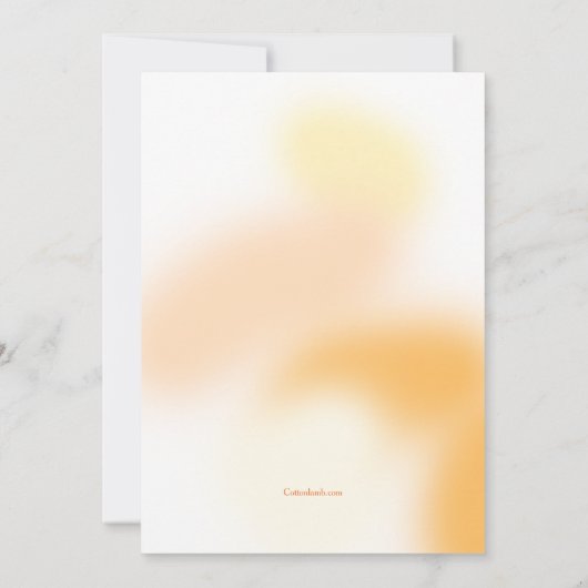 Invitation Festival de musique (Dos)