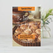 Invitation Festival de promotion de vente spéciale modifiable (Debout devant)