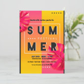 Invitation Festival d'été (Debout devant)