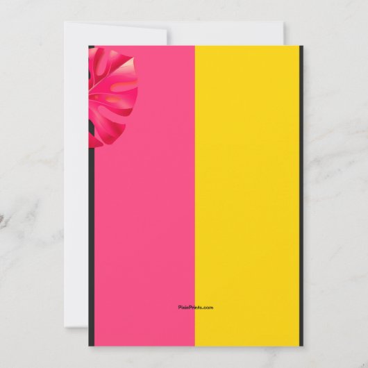 Invitation Festival d'été (Dos)