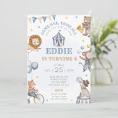 Invitation Festival d'invitation du Cirque bleu (Debout devant)