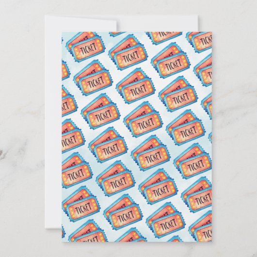 Invitation Festival du Carnaval 4e anniversaire (Dos)