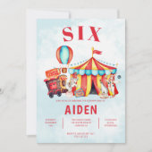 Invitation Festival du Carnaval 6e anniversaire (Devant)