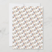 Invitation Festival du Carnaval de cirque Train animal Enfant (Dos)