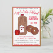 Invitation Festival du cidre d'Apple Bandes d'orfèvres Moisso (Debout devant)