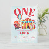 Invitation Festival du cirque du Carnaval 1er anniversaire de (Debout devant)