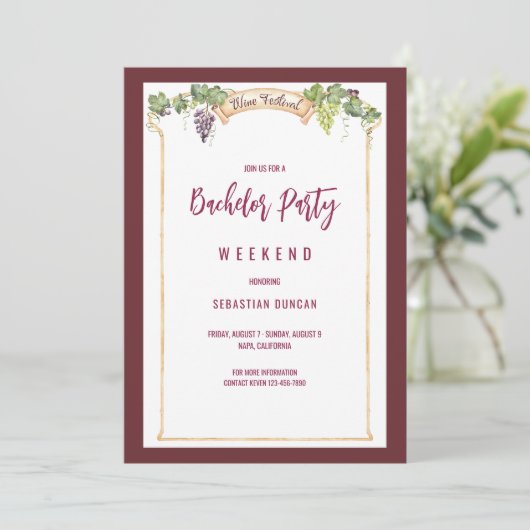 Invitation Festival du Vin (Debout devant)