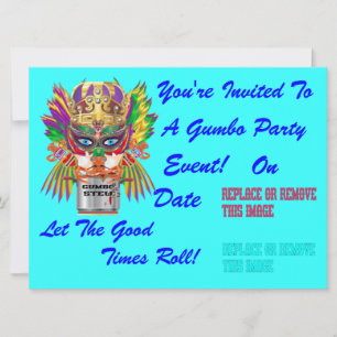 Invitation Festival Gumbo Queen View