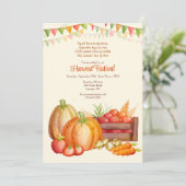 Invitation Festival Harvest (Debout devant)