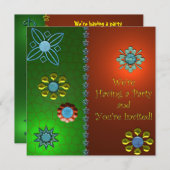 Invitation Festive (Devant / Derrière)