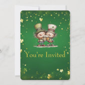 Invitation festive à une soirée de la Saint-Patric (Dos)